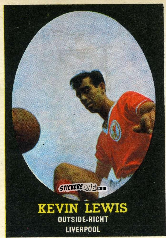 Cromo Kevin Lewis - Bazooka 1962 n. 79 - A&BC