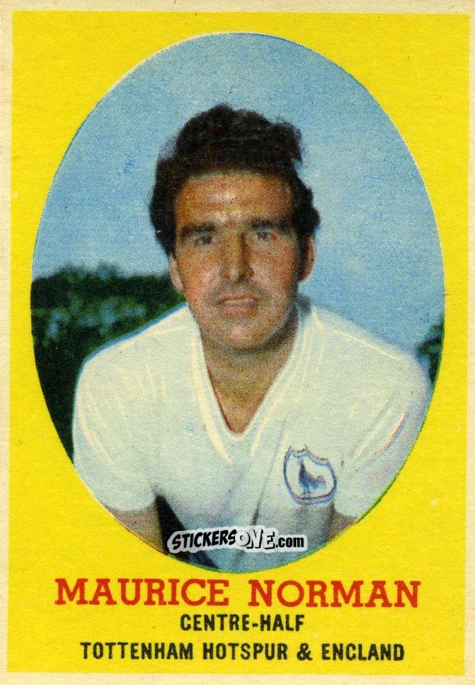 Sticker Maurice Norman - Bazooka 1962 n. 59 - A&BC