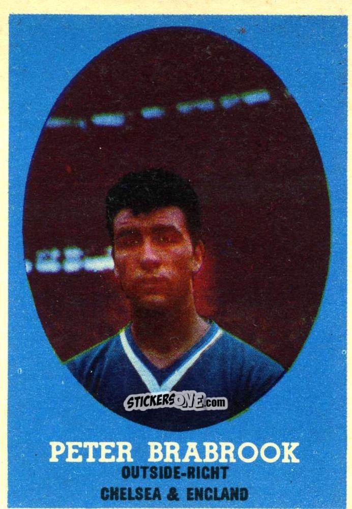 Cromo Peter Brabrook - Bazooka 1962 n. 55 - A&BC