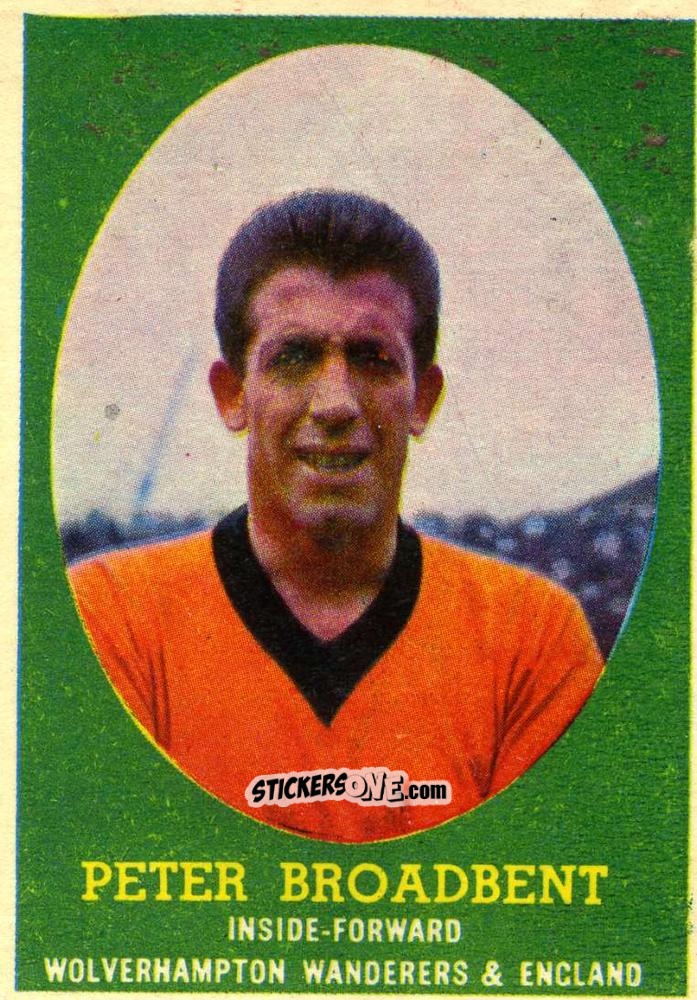 Sticker Peter Broadbent - Bazooka 1962 n. 61 - A&BC