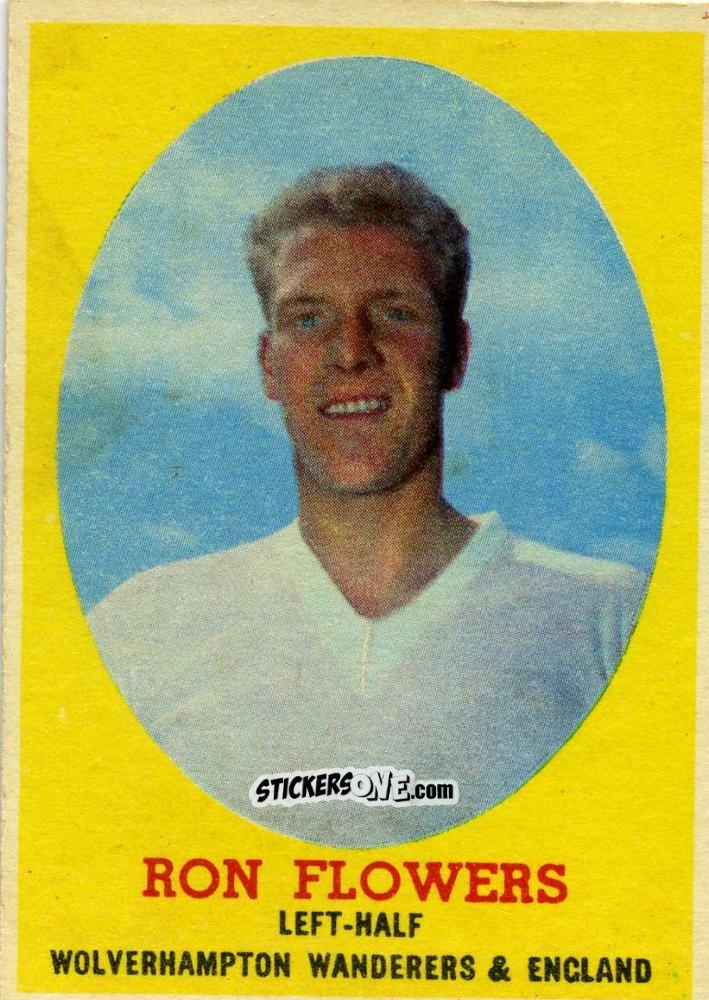 Sticker Ron Flowers - Bazooka 1962 n. 21 - A&BC