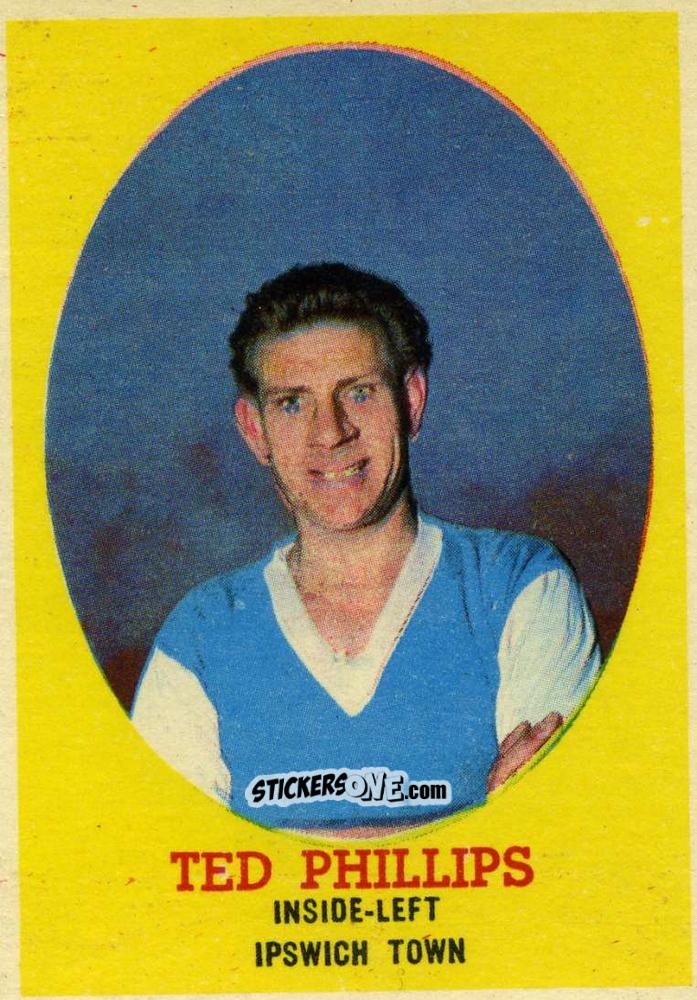 Cromo Ted Phillips - Bazooka 1962 n. 52 - A&BC