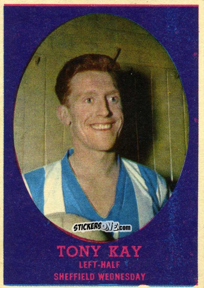 Sticker Tony Kay - Bazooka 1962 n. 75 - A&BC
