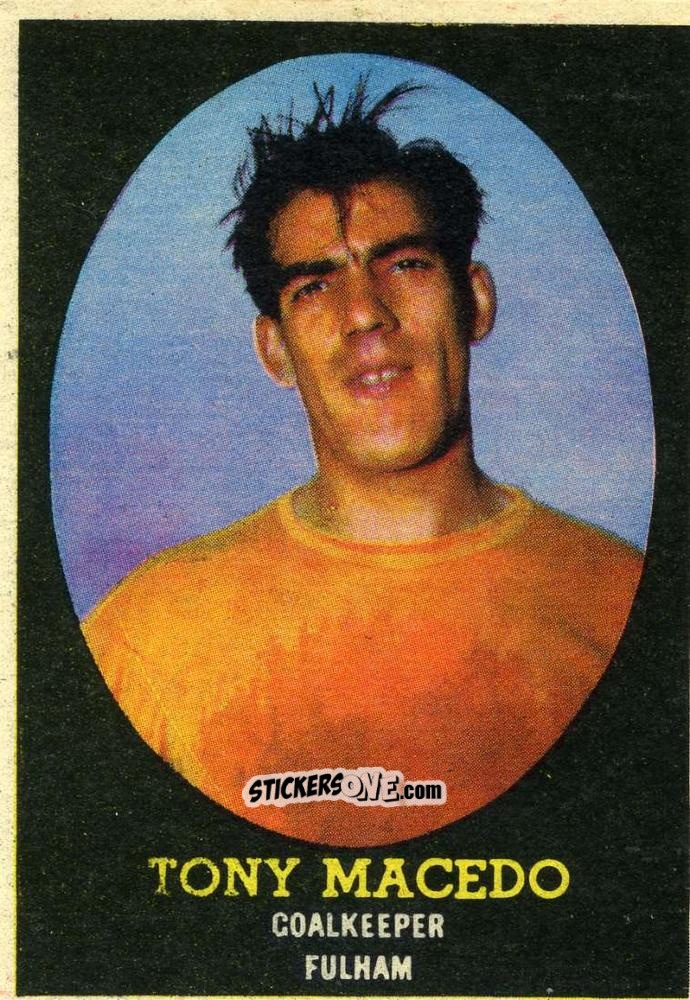 Figurina Tony Macedo - Bazooka 1962 n. 71 - A&BC