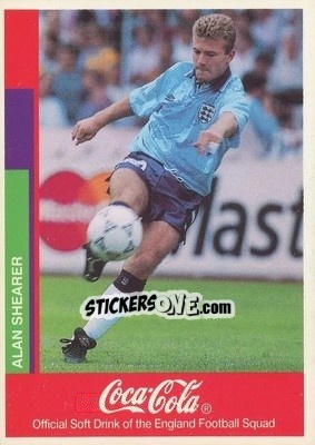 Figurina Alan Shearer - British International Footballers n. 15 - Merlin