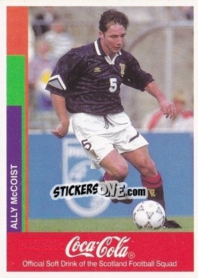 Figurina Ally McCoist - British International Footballers n. 14 - Merlin