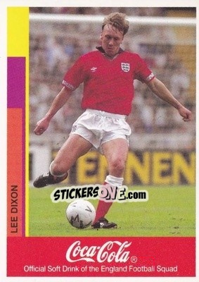 Figurina Lee Dixon - British International Footballers n. 6 - Merlin
