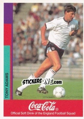 Cromo Tony Adams - British International Footballers n. 4 - Merlin