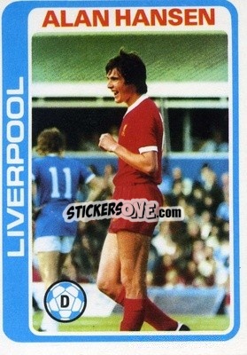 Sticker Alan Hansen - Footballers 1979-1980
 n. 43 - Topps
