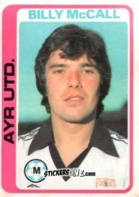 Cromo Billy McColl - Scottish Footballers 1979-1980
 n. 39 - Topps