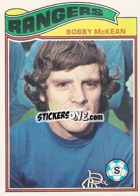 Figurina Bobby McKean - Scottish Footballers 1978-1979
 n. 7 - Topps