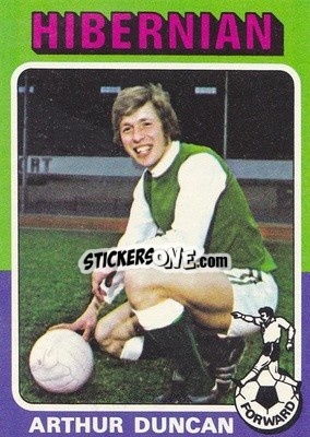 Sticker Arthur Duncan - Scottish Footballers 1975-1976
 n. 61 - Topps
