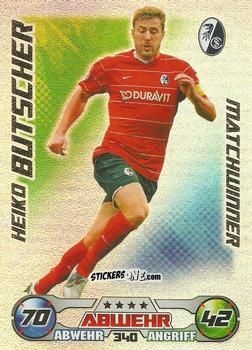 Figurina Heiko Butscher - German Football Bundesliga 2009-2010. Match Attax n. 340 - Topps