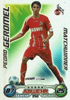 Cromo Pedro Geromel - German Football Bundesliga 2009-2010. Match Attax n. 352 - Topps