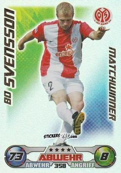 Cromo Bo Svensson - German Football Bundesliga 2009-2010. Match Attax n. 358 - Topps