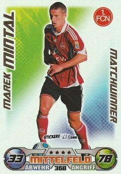 Cromo Marek Mintal - German Football Bundesliga 2009-2010. Match Attax n. 368 - Topps