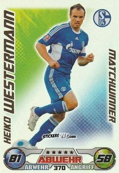 Sticker Heiko Westermann - German Football Bundesliga 2009-2010. Match Attax n. 370 - Topps