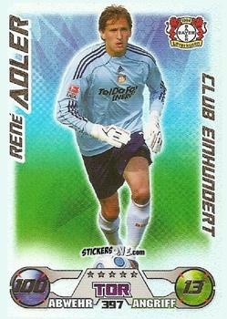 Cromo René Adler - German Football Bundesliga 2009-2010. Match Attax n. 397 - Topps