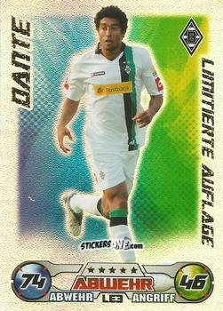 Sticker Dante - German Football Bundesliga 2009-2010. Match Attax n. LE3 - Topps