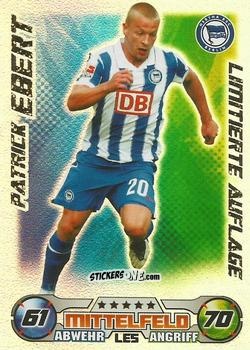Sticker Patrick Ebert - German Football Bundesliga 2009-2010. Match Attax n. LE5 - Topps