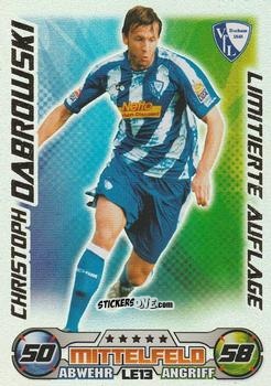 Sticker Christoph Dabrowski - German Football Bundesliga 2009-2010. Match Attax n. LE13 - Topps