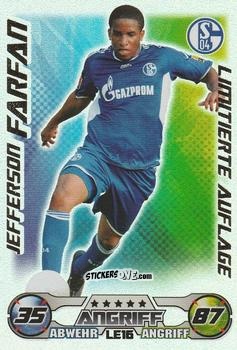 Sticker Jefferson Farfan - German Football Bundesliga 2009-2010. Match Attax n. LE16 - Topps