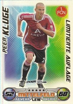 Sticker Peer Kluge - German Football Bundesliga 2009-2010. Match Attax n. LE18 - Topps
