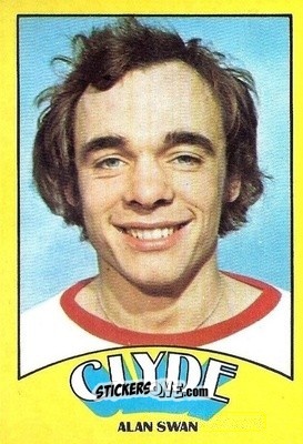 Cromo Alan Swan - Scottish Footballers 1974-1975
 n. 37 - A&BC