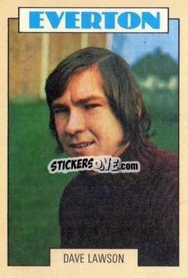 Cromo David Lawson - Footballers 1973-1974
 n. 5 - A&BC