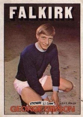 Cromo George Gibson - Scottish Footballers 1972-1973
 n. 82 - A&BC