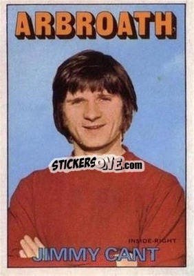 Cromo Jim Cant - Scottish Footballers 1972-1973
 n. 81 - A&BC