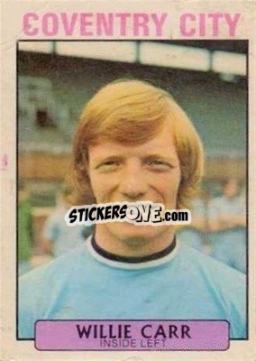 Sticker Willie Carr - Scottish Footballers 1971-1972
 n. 140 - A&BC