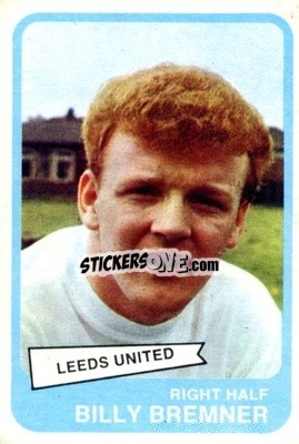 Cromo Billy Bremner - Footballers 1968-1969
 n. 87 - A&BC