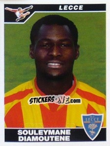 Sticker Souleymane Diamoutene - Calciatori 2004-2005 n. 226 - Panini