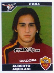 Sticker Alberto Aquilani - Calciatori 2004-2005 n. 397 - Panini