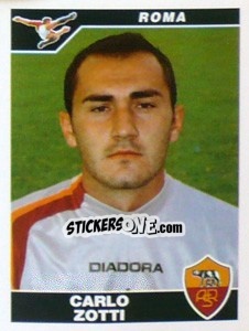 Cromo Carlo Zotti - Calciatori 2004-2005 n. 408 - Panini