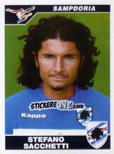 Figurina Stefano Sacchetti - Calciatori 2004-2005 n. 416 - Panini