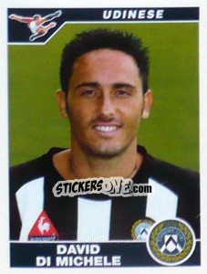 Cromo David Di Michele - Calciatori 2004-2005 n. 477 - Panini