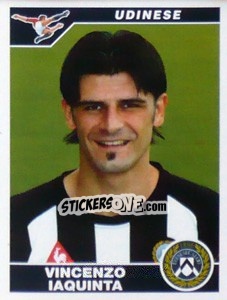 Cromo Vincenzo Iaquinta - Calciatori 2004-2005 n. 479 - Panini