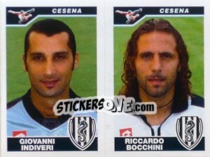 Sticker Indiveri / Bocchini  - Calciatori 2004-2005 n. 534 - Panini