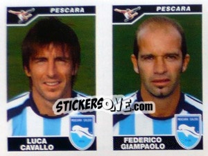 Figurina Cavallo / Giampaolo  - Calciatori 2004-2005 n. 589 - Panini