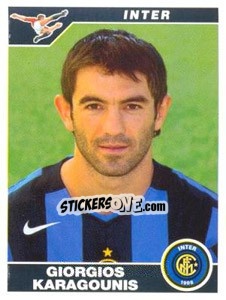 Figurina Giorgos Karagounis - Calciatori 2004-2005 n. A40 - Panini