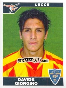 Sticker Davide Giorgino - Calciatori 2004-2005 n. A55 - Panini