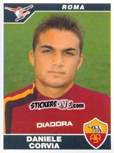 Sticker Daniele Corvia - Calciatori 2004-2005 n. A89 - Panini