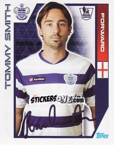 Figurina Tommy Smith - Premier League Inglese 2011-2012 n. 305 - Topps