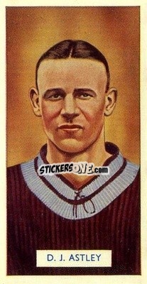 Sticker Dai Astley - Famous Footballers 1935
 n. 31b - Carreras