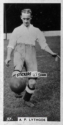 Cromo Alf Lythgoe - Footballers in Action 1934
 n. 37a - Gallaher Ltd.
