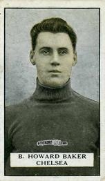 Sticker B. Howard-Baker - Famous Footballers 1925
 n. 71 - Gallaher Ltd.
