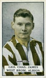 Cromo G.C. James - Famous Footballers 1925
 n. 76 - Gallaher Ltd.
