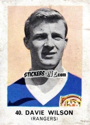Figurina Davie Wilson - Footballers of 1964
 n. 40 - Hurricane